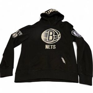 Pro Standard NBA Brooklyn Nets Basketball Hoodie Mens Size M